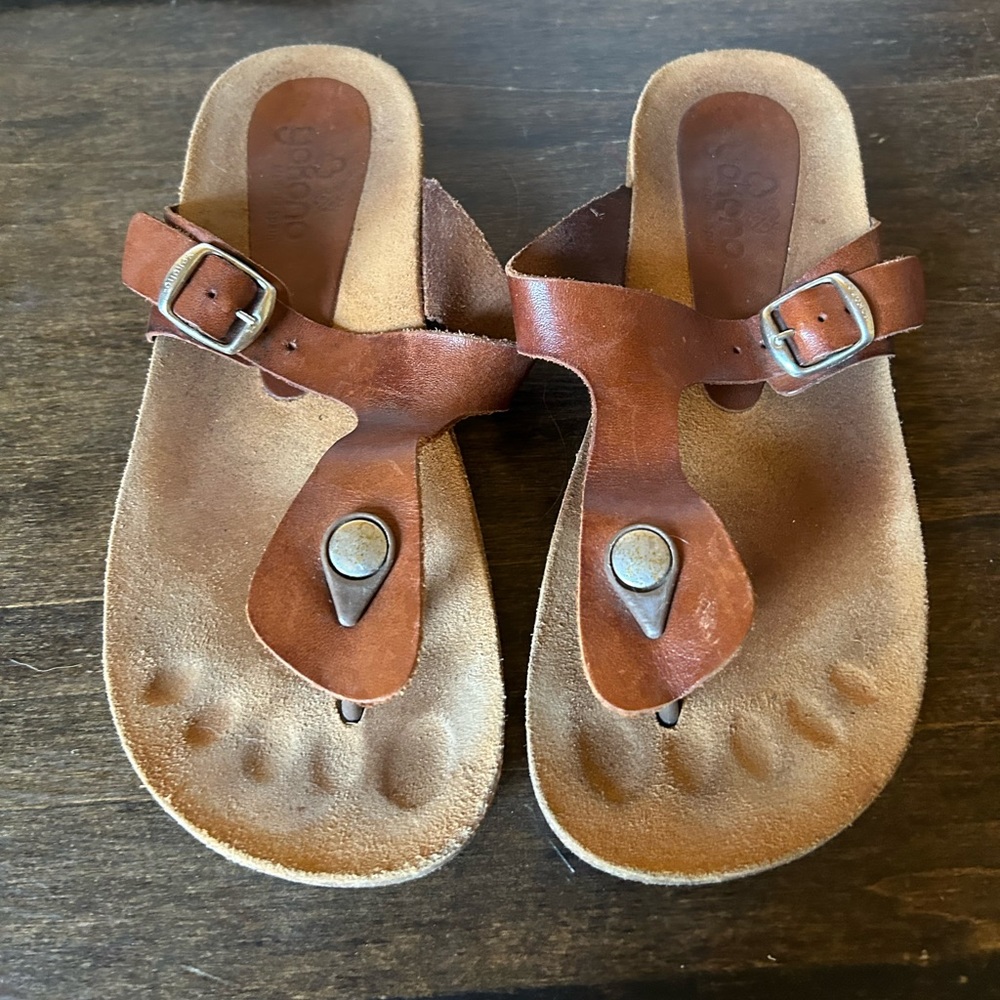 Yokono leather sandal sz 7.5 - Picture 8 of 11